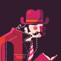 Inspiration: 40 Bold, Bright and Beautiful Shape Based Illustrations