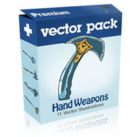 Premium Vector Pack – Hand Weapons