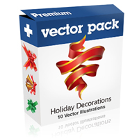 Premium Vector Pack – Holiday Decorations