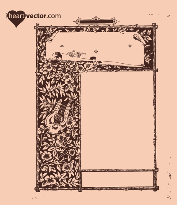 terri's blog: Massive Collection of Vintage Vector Graphics: Floral