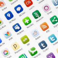23 Free, Vector Icon Packs for Social Media