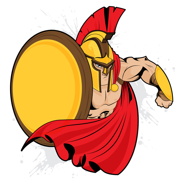 9-spartan-mascot