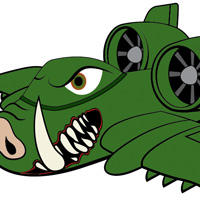 Create an A-10 Warthog, Character Illustration – Vector Premium Tutorial