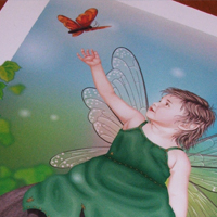 Create a Personalized Child Fairy Print – Vector Premium Tutorial