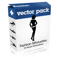 Premium Vector Pack – Fashion Silhouettes