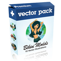 Premium Vector Pack – Bikini Models