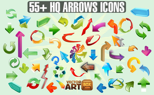 9-arrows-icons