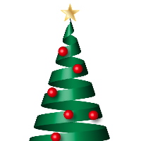Quick Tip: Wrap a Ribbon Around a Cone to Create a 3D Christmas Tree