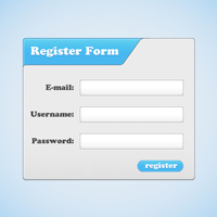 Quick Tip: How to Create a Simple Register Form Design