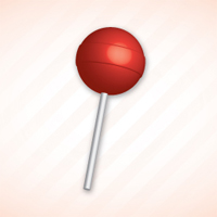 Quick Tip: How to Create a Simple 3D Lollipop Icon