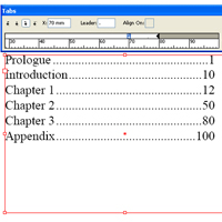 Quick Tip: InDesign Working with Tabs