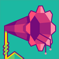 How to Design a Flower in a Geometric Style