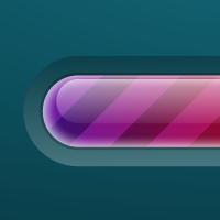 Create a Brightly Colored Progress Bar Using Transparency Settings and the Appearance Panel