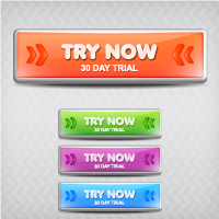 Quick Tip: Create Bright Web Buttons using the 3D Options in Illustrator