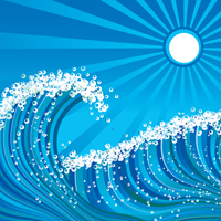 Quick Tip: How to Create a Stylized Wave using Adobe Illustrator