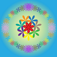 Quick Tip: How to Make a Simple Flower Ornamentation from Regular Convex and Star Polygons