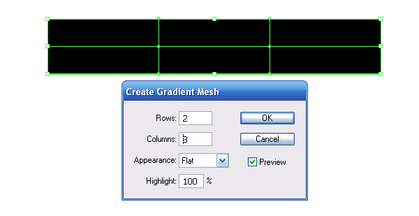 Как создать горящую спичку используя Gradient Mesh *