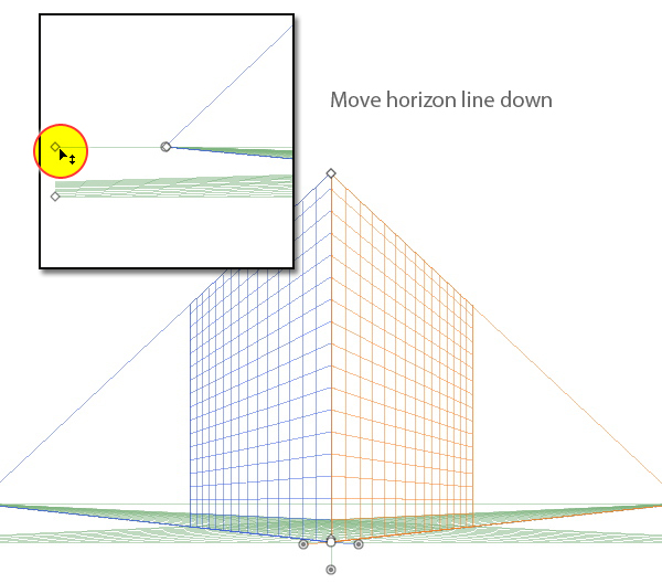 Illustrator Perspective Grid Tool Text