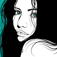 Creating a Dramatic Portrait with Chunky Line Art