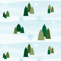 Creating a Simple, Snowy Seamless Pattern