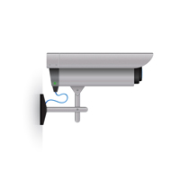 Create a Detailed Surveillance Camera Illustration