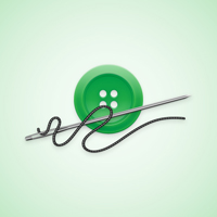 How to Create a Detailed Button and Needle Illustration