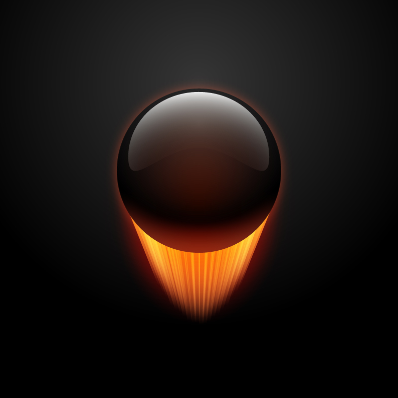 How to Create an Ultra Glossy Flaming Ball in Adobe Illustrator