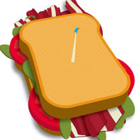 Make a Delicious Sandwich with Easy 3D Illustration Techniques