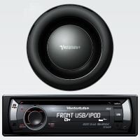 Create a Vector, CD/MP3 Car Stereo