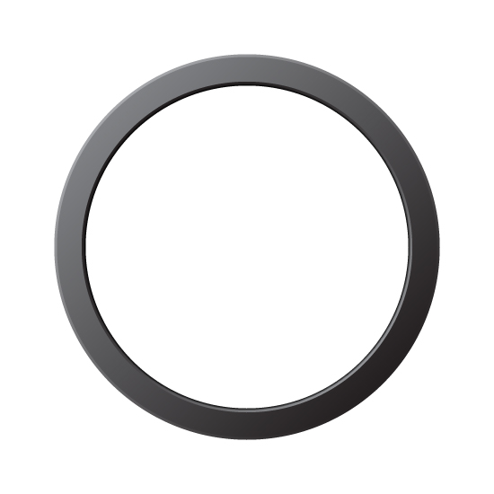 Black Semi Circle