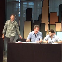 New Yorker Cartoonists Diffee, Dernavich and Kanin at Gel Conference 2011