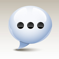 QuickTip: How to Create a Glossy Speech Bubble Icon