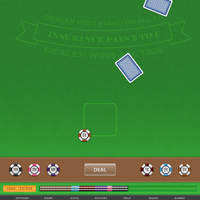 How to Illustrate a Mobile Phone Blackjack App Interface
