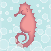 Create a Simple Sea Horse in Adobe Illustrator
